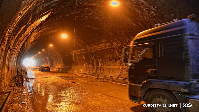 به‌ وێنه‌.. ڕۆژ دوای ڕۆژ تونێلی ده‌ربه‌ندیخان مه‌ترسیدارتر ده‌بێت